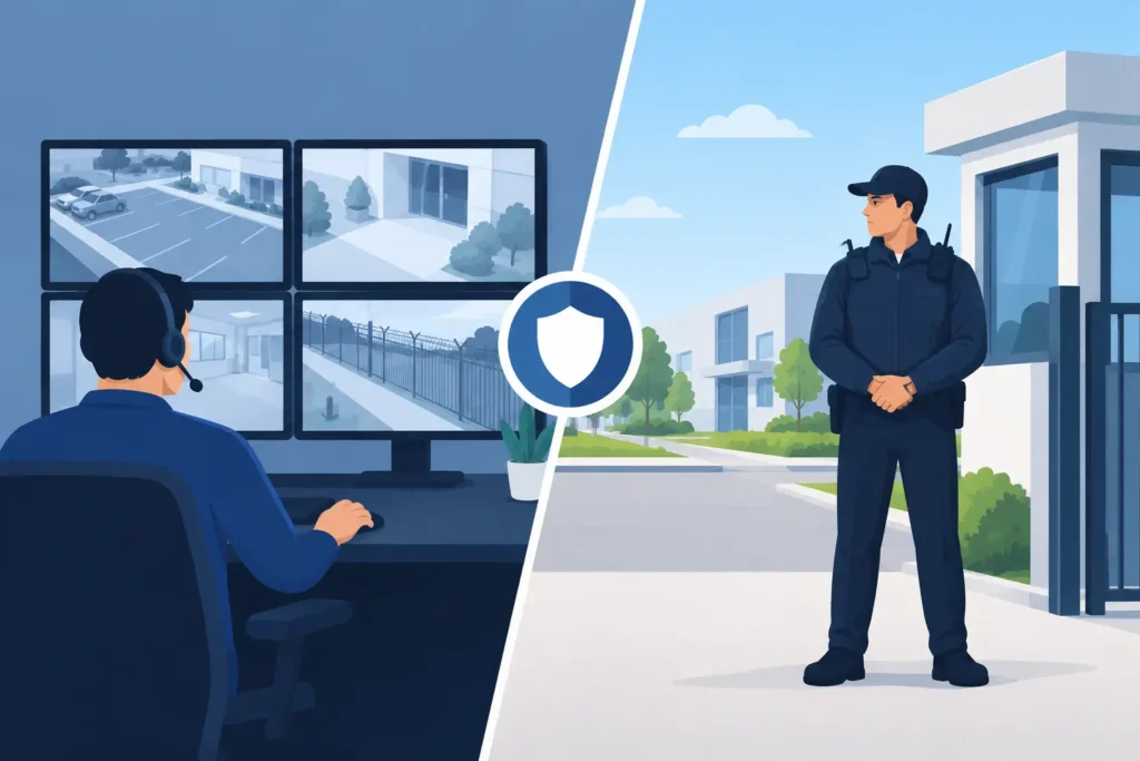 Remote Monitoring Versus Onsite Guards Compared